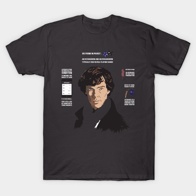 I Am Sherlocked T-Shirt by Jimbanzee